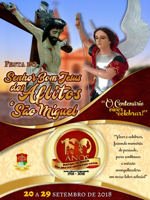 Tradicional Festa do Senhor Bom Jesus dos Aflitos e São Miguel tem início na quinta-feira (20) | Blog do Ney Lima Tradicional Festa do Senhor Bom Jesus dos Aflitos e São Miguel tem início na quinta-feira (20) | Blog do Ney Lima
